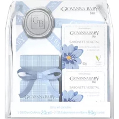 KIT GIOVANNA BABY MINI COL 20ML + 2 SABONETE 90G BLUE