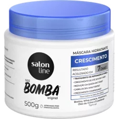MASCARA CAPILAR SALON LINE 500G SOS BOMBA ORIGINAL