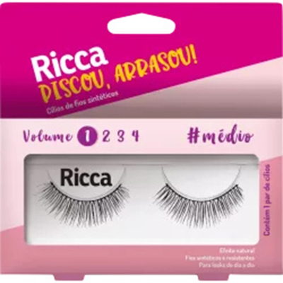 Cilios ricca 303 fios sinteticos