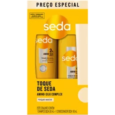 Kit sh. seda 300ml+cond 190ml toque de seda