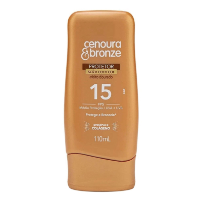 Protetor solar c b cor fps15 nve 110ml