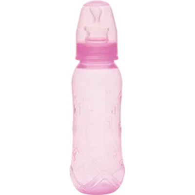 Mamadeira kuka aquarela 250ml 1467 or sl n.2 rosa