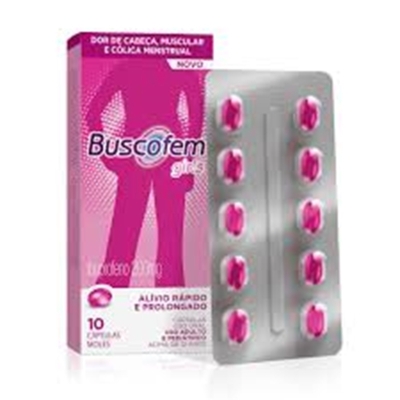 Buscofem girls 200mg c/10 caps