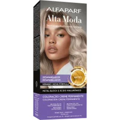 Kit alfaparf desamarelador al, desamarelador alta moda alfaparf