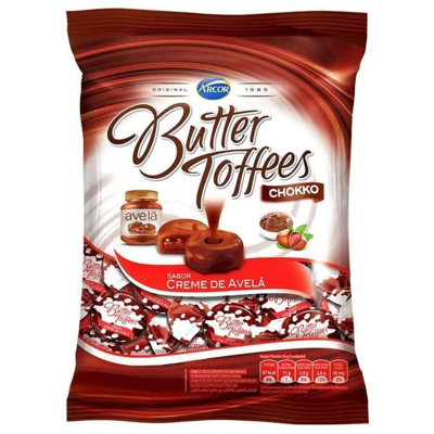 Bala butter toffes varios sabores 1 und