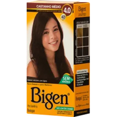Tint. bigen 4.0 castanho medi