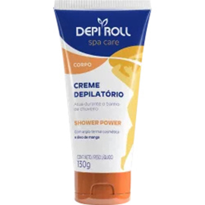 Cr. depiroll depilatorio corp 130g spa care banho, dep depiroll corpo spa care banho 130g depiroll