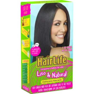 Cr. alis. hair life 180g liso natural, hair life lisoenat mkarite 180gr