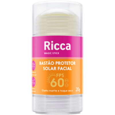 Bastao protetor solar fps60 ricca 20gr