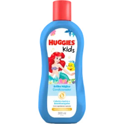 Cond. huggies kids hid brilho 360ml