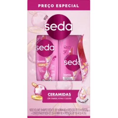 Kit seda ceram sh 300ml+cond 190ml