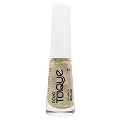 ESMALTE NOVO TOQUE DOURADO MET ESMALTE 8ML, NOVO TOQUE DOURADO METALICO