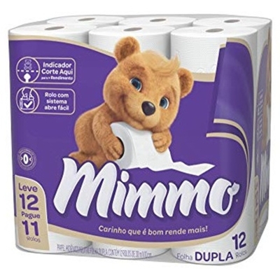 PAPEL HIGIENICO MIMMO L12P11 NEUTRO 30M