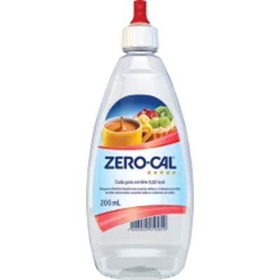 Adocante zero cal 200ml ciclamato, zero cal liquido 200 ml