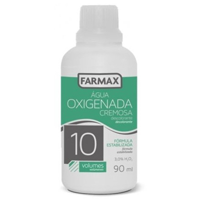 Agua oxigenada cr 10 vol 90ml - farmax, 10 v farmax 90ml