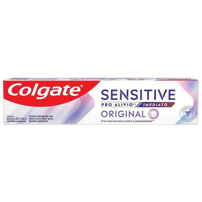 Cr. dent. colgate sensitive 60g pro alivio imediato