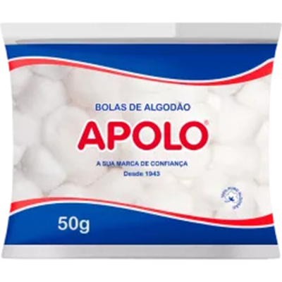 Algodao apolo 50g bolas