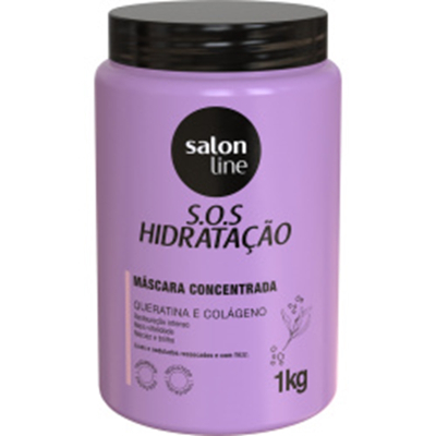 Mascara salon line sos hidrata bio reconstr 1kg