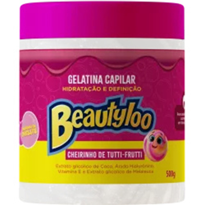 Gelatina face beaut 500g beautyloo tutti frutti *