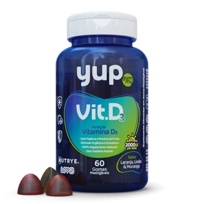 VITAMINA D3 2000UI C/60 GOMAS ADULTO YUP GUMMY NUTRYE