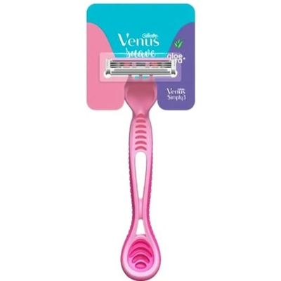 Ap.depilat.venus 3 rosa gillette simply os