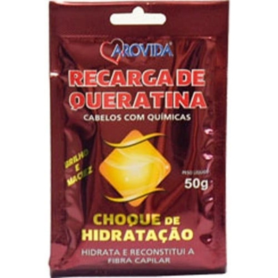 Recarga de queratina 50g arov