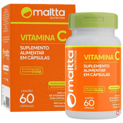 Vitamina c 500mg 60caps maltta