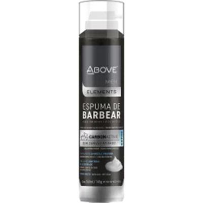 Espuma de barba above carvao ativado al 150ml/145g