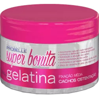 Gelatina super bonita 300g cachos ostentacao *