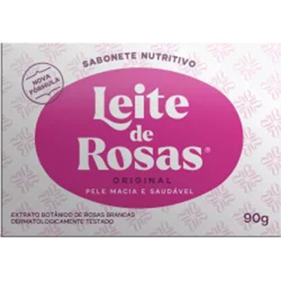 Sab. leite de rosas 90g tradicional