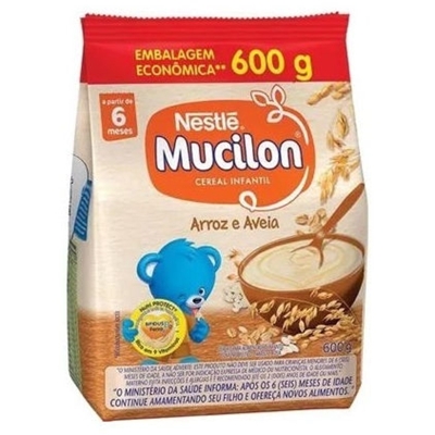 MUCILON 600G ARROZ E AVEIA