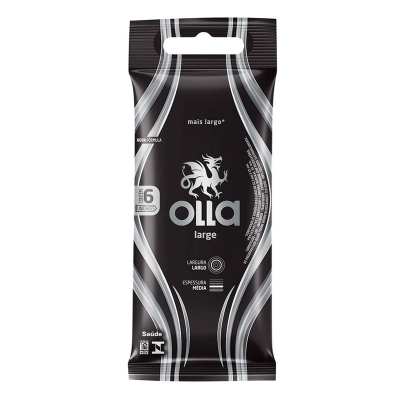 PRESERVATIVO OLLA LUB LARGE 6UN
