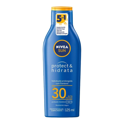 Prot. sol. nivea sun 125ml fps30