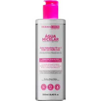 Agua micelar dermachem 250ml acido hialuronico