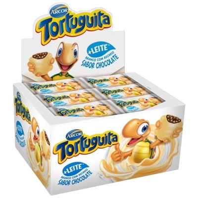 CHOCOLATE TORTUGUITA BRANCA 15.5G