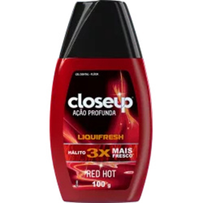 Cr. dent. closeup liquido red hot 100g