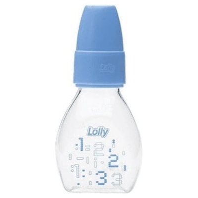 Chuquinha silicone e plastico, mamad mini azul 50ml ref 1971