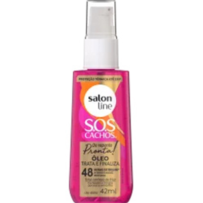 Oleo capilar salon line 42ml sos cachos repente pronta co *
