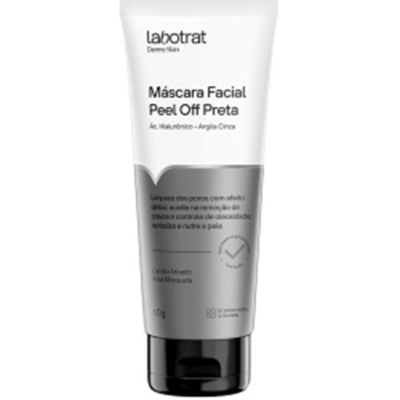 Mascara facial pell off 60g preta *