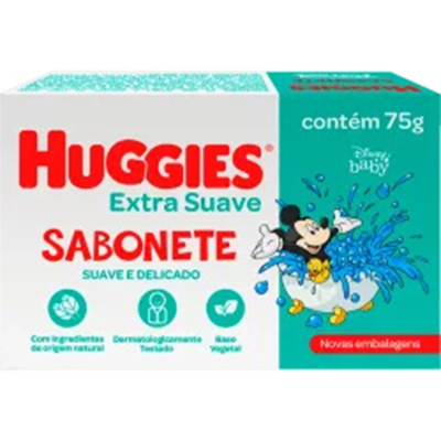 Sab. inf. huggies turma da monica extra suave 75g