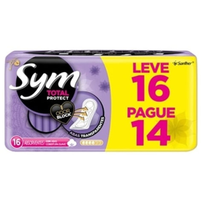 Abs. sym cobertura suave c/abas l16p14, sym cob suave cabas leve16pg14un
