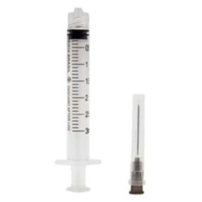 SERINGA 20ML COM AGULHA LUER LOCK 25X0,70 (22G 1) UND MEDIX