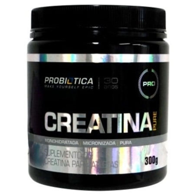 Creatina pura 300gr probiotica (novo )