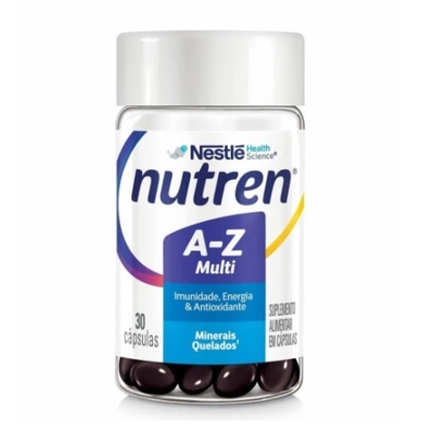 Suplemento Alimentar Nutren A-Z Multivitamínico 30 Cápsulas