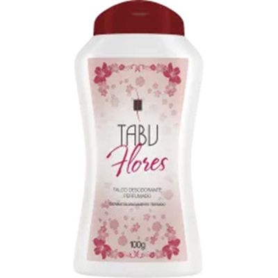 Talco tabu 100g flores