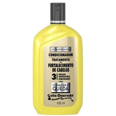 Cond. gota dourada fort 430ml extraordinario 