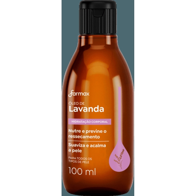 Oleo capilar e corporal lavanda 100ml