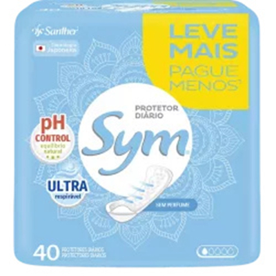 Abs. sym prot diario l40p35, sym diario sperfume 40un