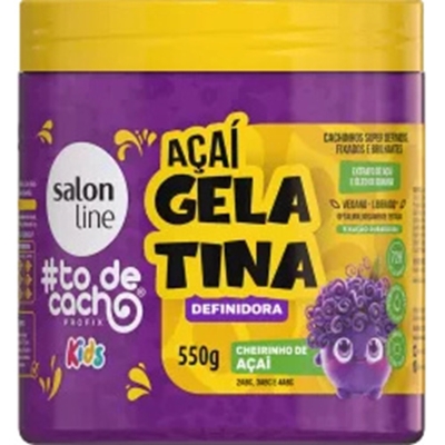 GELATINA DEFINIDORA TODECACHO 550G KIDS CHEIRINHO DE ACAI