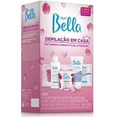 KIT CERA DEP DEPIL BELLA DEPILACAO EM CASA 